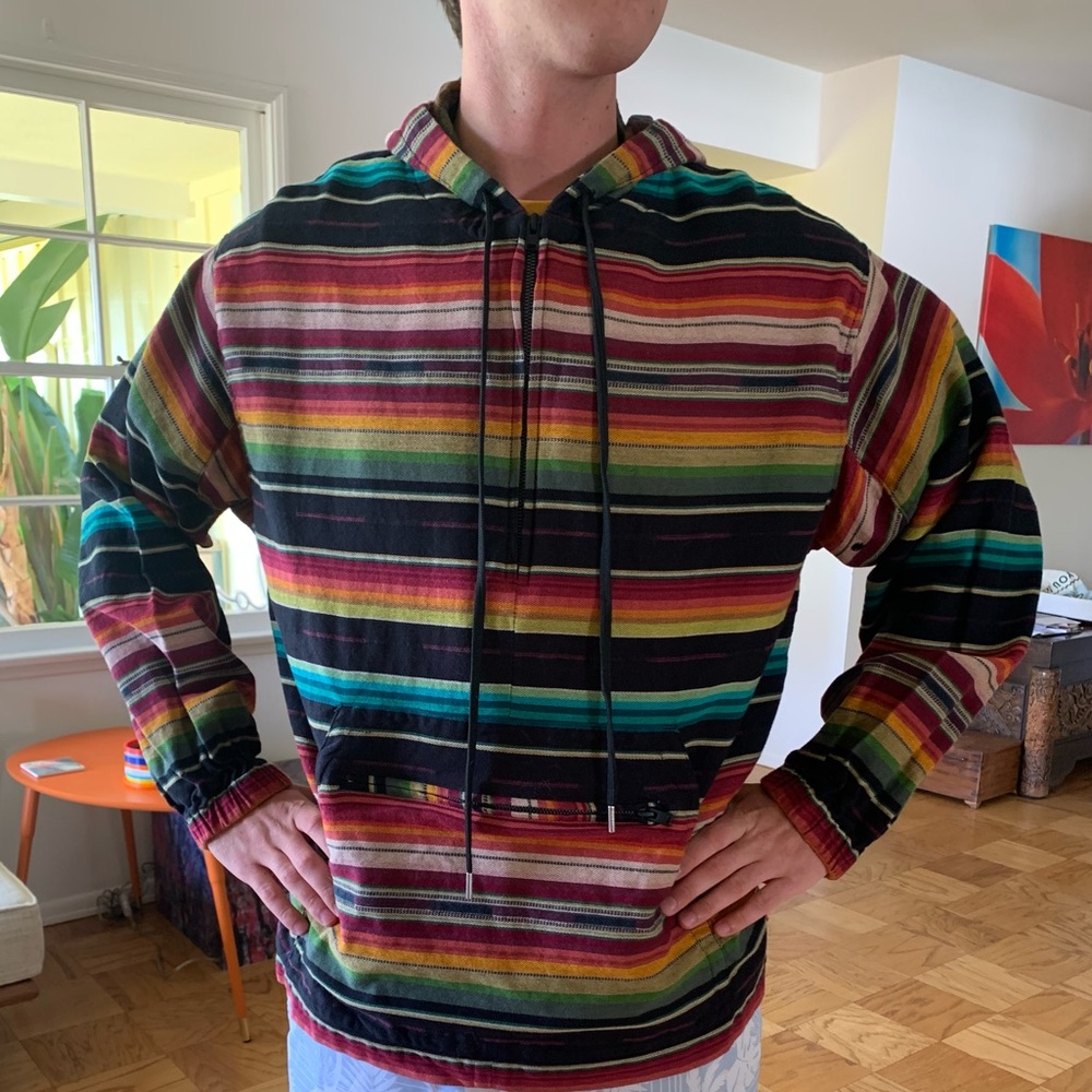 Stampd Striped Pullover